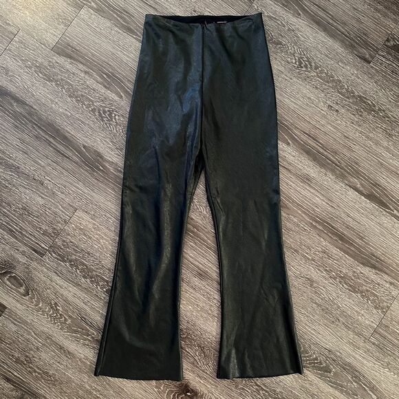 Commando Faux Leather Crop Flare New - Picture 1 of 5